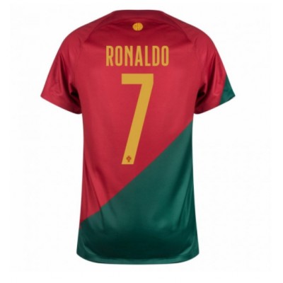 Echipament fotbal Portugalia Cristiano Ronaldo #7 Tricou Acasa Mondial 2022 maneca scurta